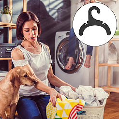 Пластиковая вешалка для одежды для собак и кошек AJEW-WH0258-652C