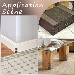 16 шт. железный защитный уголок&nbsp;IFIN-CP0002-99AB