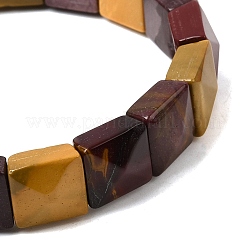 Браслеты из натуральных бусин мукаита для женщин и мужчин&nbsp;BJEW-C097-06-15