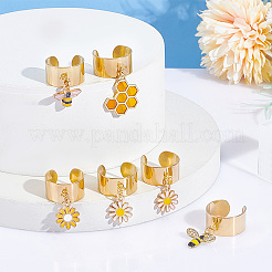 Кольца-манжеты из нержавеющей стали 304 RJEW-UN00015