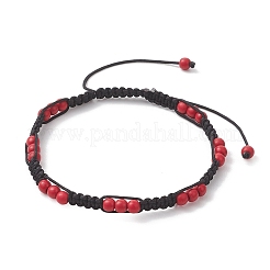 Браслеты из синтетической бирюзы для женщин и мужчин&nbsp;BJEW-JB13060