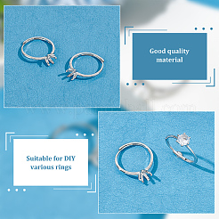 4 шт. латунные регулируемые кольца FIND-NB0004-62B