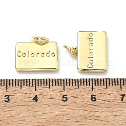 Pendente in ottone&nbsp;KK-D229-22E-G