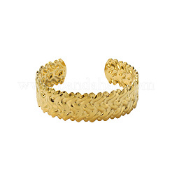 Geflochtene Armreifen aus Edelstahl 304&nbsp;FS-WG028A4-01