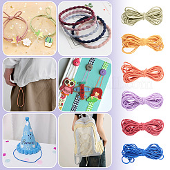 Cordones elásticos de poliéster de 30 m y 6 colores&nbsp;EC-TA0001-07B