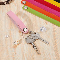 30шт. 10 цвета искусственной кожи простые однотонные браслеты-шнурки набор BJEW-DC0001-05