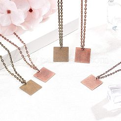 Étiquettes métalliques&nbsp;KK-FH0001-20