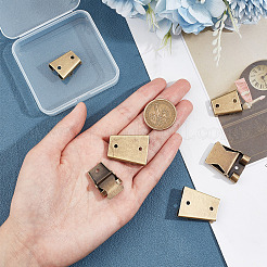 6 шт. 2-х стильная железная застежка-боло для галстука IFIN-GF0001-25AB