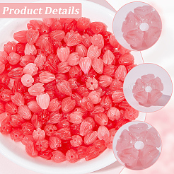 200 perlina di corallo sintetico tinto&nbsp;CORA-SP0001-22A