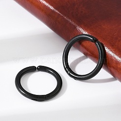 201 orecchini a polsino in acciaio inossidabile&nbsp;EJEW-C131-01E-EB