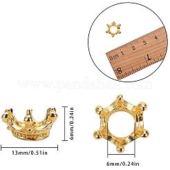 Тибетском стиле сплав шарик крышки PALLOY-NB0001-34