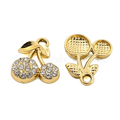 Подвески со стразами из сплава с ультрафиолетовым покрытием&nbsp;ALRI-C009-04G