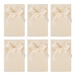 Подарочная коробка прямоугольного бумажного набора ювелирных изделий&nbsp;CON-TAC0013-01C