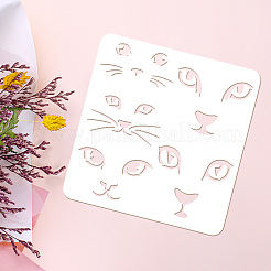 Трафареты для рисования домашних животных&nbsp;DIY-WH0391-0446