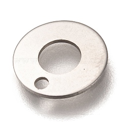 Breloques en acier inoxydable 201 anti-ternissement&nbsp;LS-STAS-O134-08P
