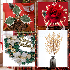 200шт. пластиковые имитации ягод&nbsp;AJEW-CP0009-92A