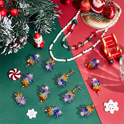 12 шт. Акриловые подвески на тему чакры&nbsp;PALLOY-PH01851