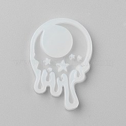 Силиконовые Молды на тему астрономии луна со звездами&nbsp;DIY-E021-11