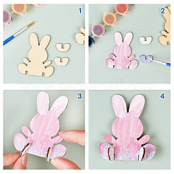 Деревянная подставка DIY-FH0002-06