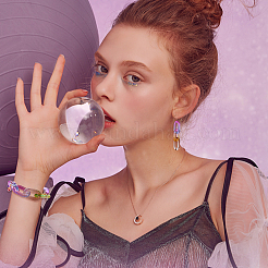 Двухцветные прозрачные акриловые кольца&nbsp;OACR-PH0001-41