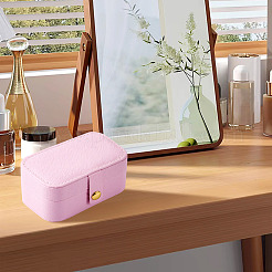 1 шт. шкатулка для украшений из искусственной кожи&nbsp;LBOX-TA0001-01B