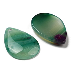 Натуральные полосатые агатовые / полосатые агатовые подвески&nbsp;G-B050-23