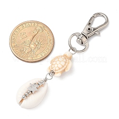 Кулон из ракушек каури&nbsp;HJEW-JM03273-01