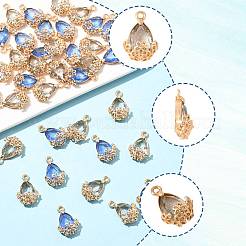 20шт подвески со стразами FIND-FS0004-75B