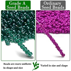 12/0 сорт круглый бисер стеклянный SEED-Q011-F519