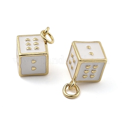 Латунь эмаль подвески&nbsp;KK-U060-33G-02