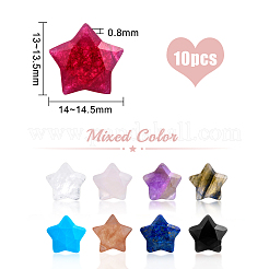 9 шт. 9 стиля натуральных смешанных драгоценных камней&nbsp;G-BC0001-18