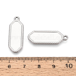 Оправы для подвесок из нержавеющей стали 304 в виде кабошонов&nbsp;STAS-N108-66P