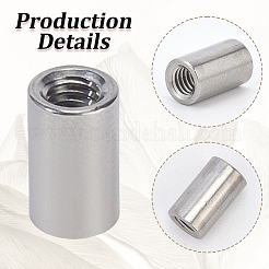 40 шт. гайки-уши из нержавеющей стали 304&nbsp;DIY-BBC0002-61