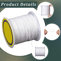 140 м круглый полиэстеровый шнур с китайским узлом WCOR-WH20010-01A