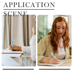 Пластиковые шариковые ручки&nbsp;DIY-TA0012-72