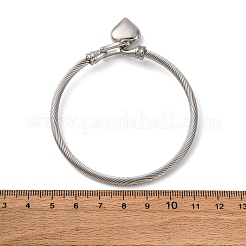 Браслеты с подвесками из нержавеющей стали 304&nbsp;BJEW-K280-03P