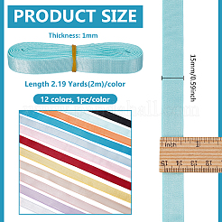 12шт. 12-х цветная полиэфирная лента&nbsp;OCOR-BC0009-41A