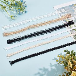 6 пара 6 стильных регулируемых бретелек бюстгальтера FIND-GF0003-55