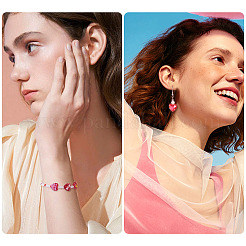 5 шт. стеклянные эмалевые бусины&nbsp;GLAA-TA0003-55