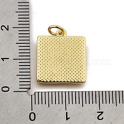 Латунь эмаль подвески&nbsp;KK-Z104-06G-04