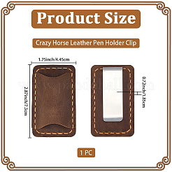 Держатель для карандашей из коровьей кожи&nbsp;AJEW-WH20120-90A