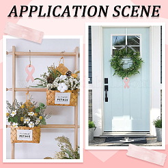 Незаконченные пустые подвески из мдф для художественной росписи WOOD-WH20008-13D