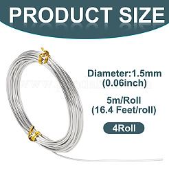 4 рулон круглой алюминиевой проволоки&nbsp;AW-TA0001-06B