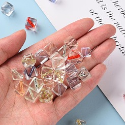 Прозрачные акриловые бусины&nbsp;X-TACR-S154-25A