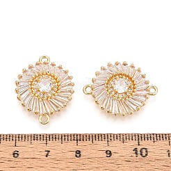 Латунные подвески из прозрачного кубического циркония&nbsp;KK-N284-22G