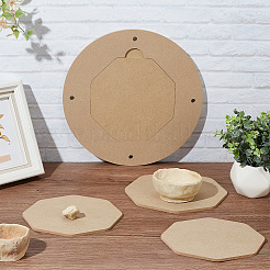 Tragbare Ton-Keilplatte aus mitteldichter Faserplatte (MDF) mit integrierter Konstruktion&nbsp;AJEW-WH0270-255