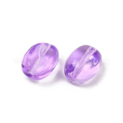 Perles en verre transparentes&nbsp;LS-DGLA-E004-15K