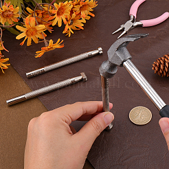 3 шт. 3-х видов стальных инструментов для штамповки кожи&nbsp;TOOL-CL0001-02