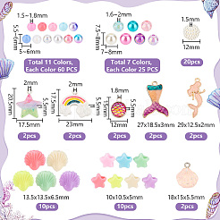 Набор для самостоятельного изготовления украшений в стиле русалки DIY-PH0021-12