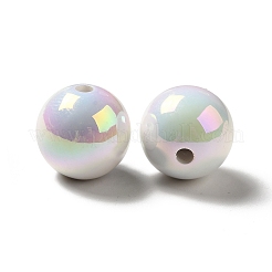 УФ-покрытие радужными переливающимися акриловыми бусинами&nbsp;LS-X-PACR-D070-01F